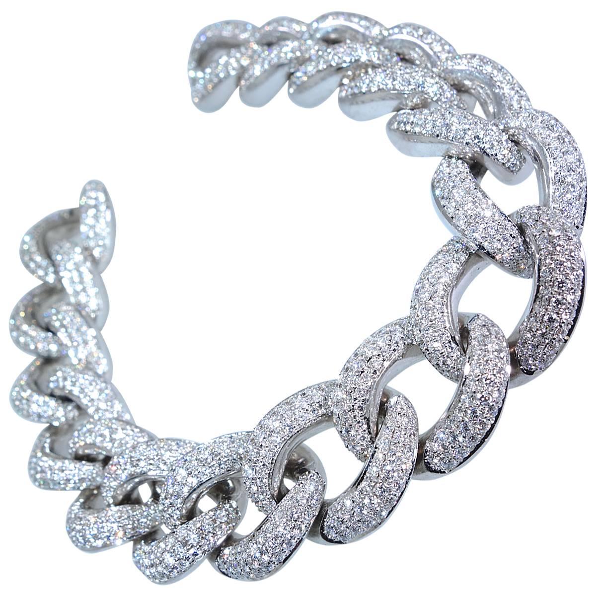 Diamond Platinum Bracelet