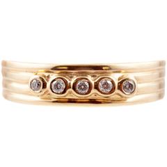 Yellow Gold Diamond Ring 12