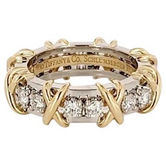 Schlumberger Sechzehnsteiniger Steinring von Tiffany & Co. Größe 5.75