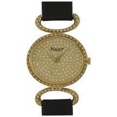 Piaget Ladies Yellow Gold Diamond Watch/Wristwatch 2