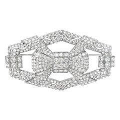 Art Deco Diamond Brooch