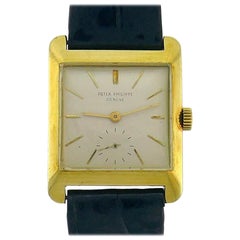 Patek Philippe 18k Gold Manual Wind Wristwatch