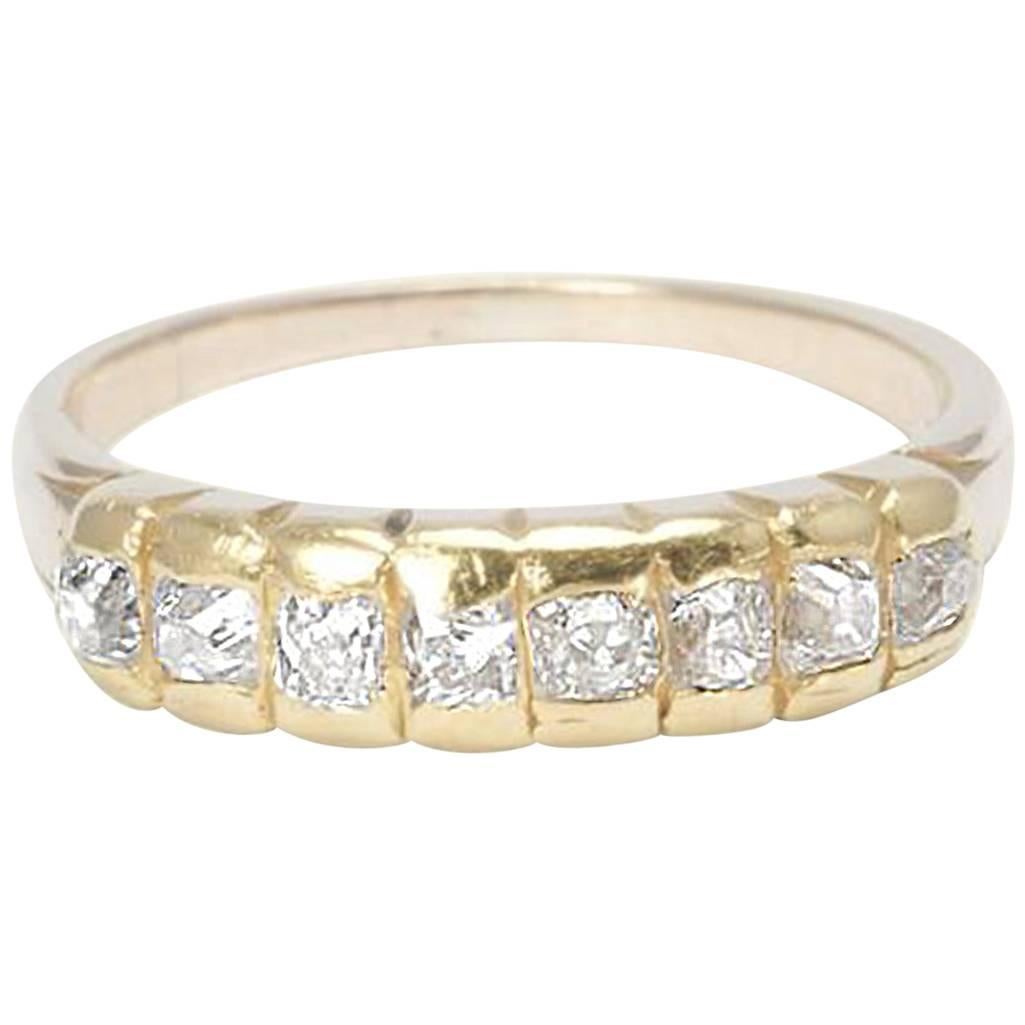 Georgian Table Cut Eight Diamond Ring