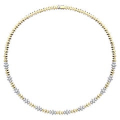 Series Fireball Marquise Diamond Necklace