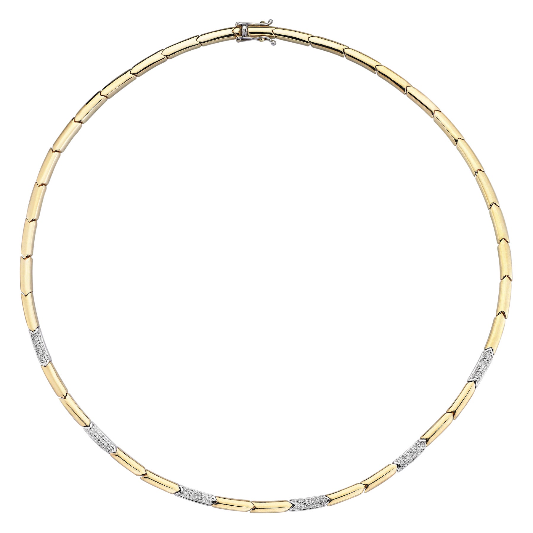 Series Fireball Diamond Necklace