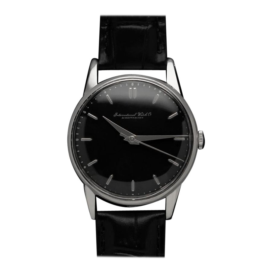 1957 IWC Vintage Mens Cal. 89 Dress Watch - Platinum For Sale