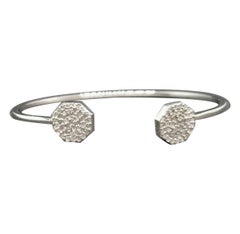 Bracelet manchette en diamant pave Bracelet manchette en argent 925 Bracelet manchette en diamant