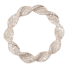 Pendentif Circle Rope en or massif 14k (certifié)