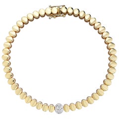 Series Fireball Oval Cut Diamond Bracelet