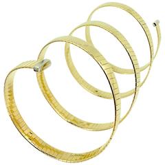Carlo Weingrill Snake Bracelet in Silver