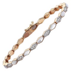 Série Boule de feu Bracelet Baklava en perles