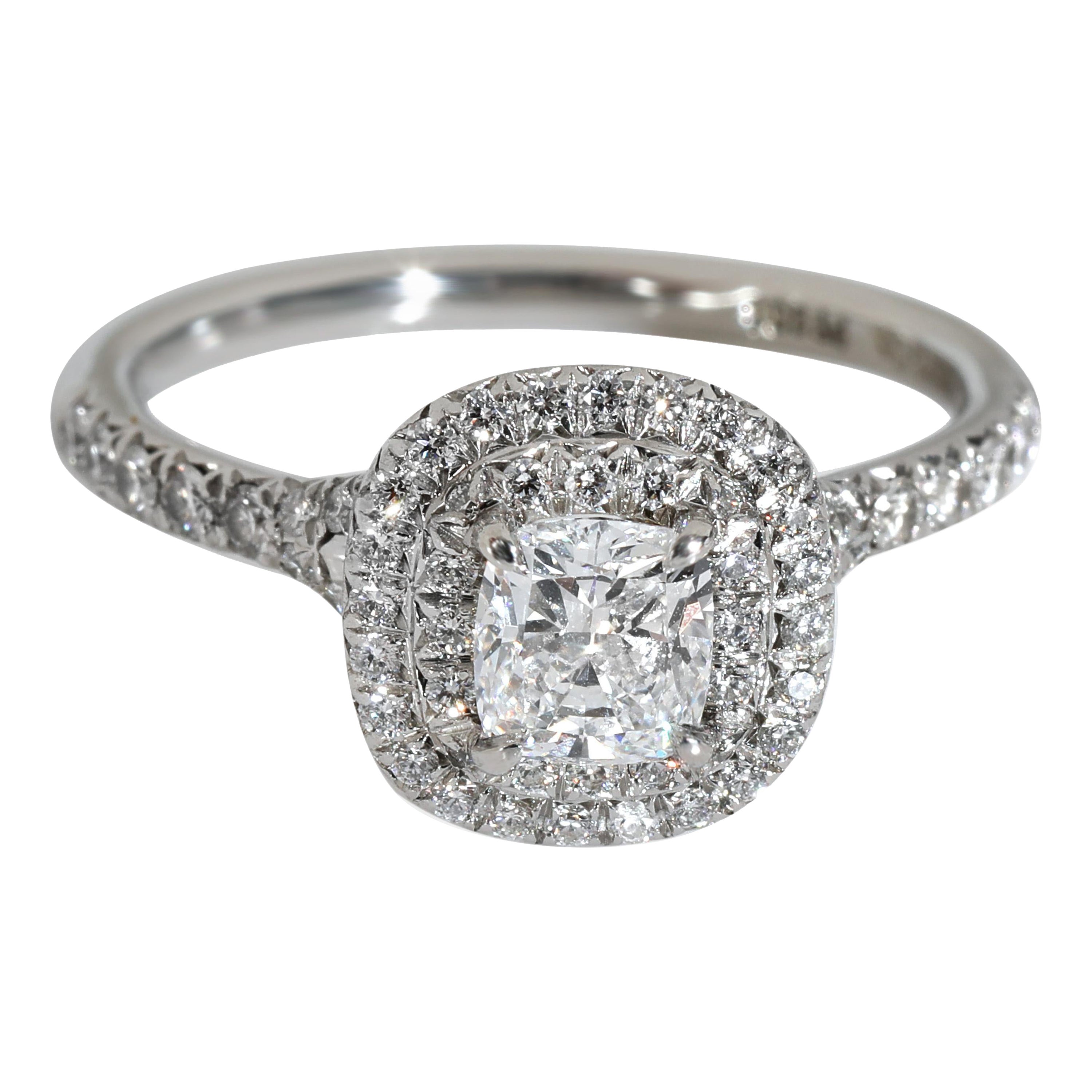 Tiffany & Co. 0,58 ct Anillo de compromiso Soleste de diamantes
