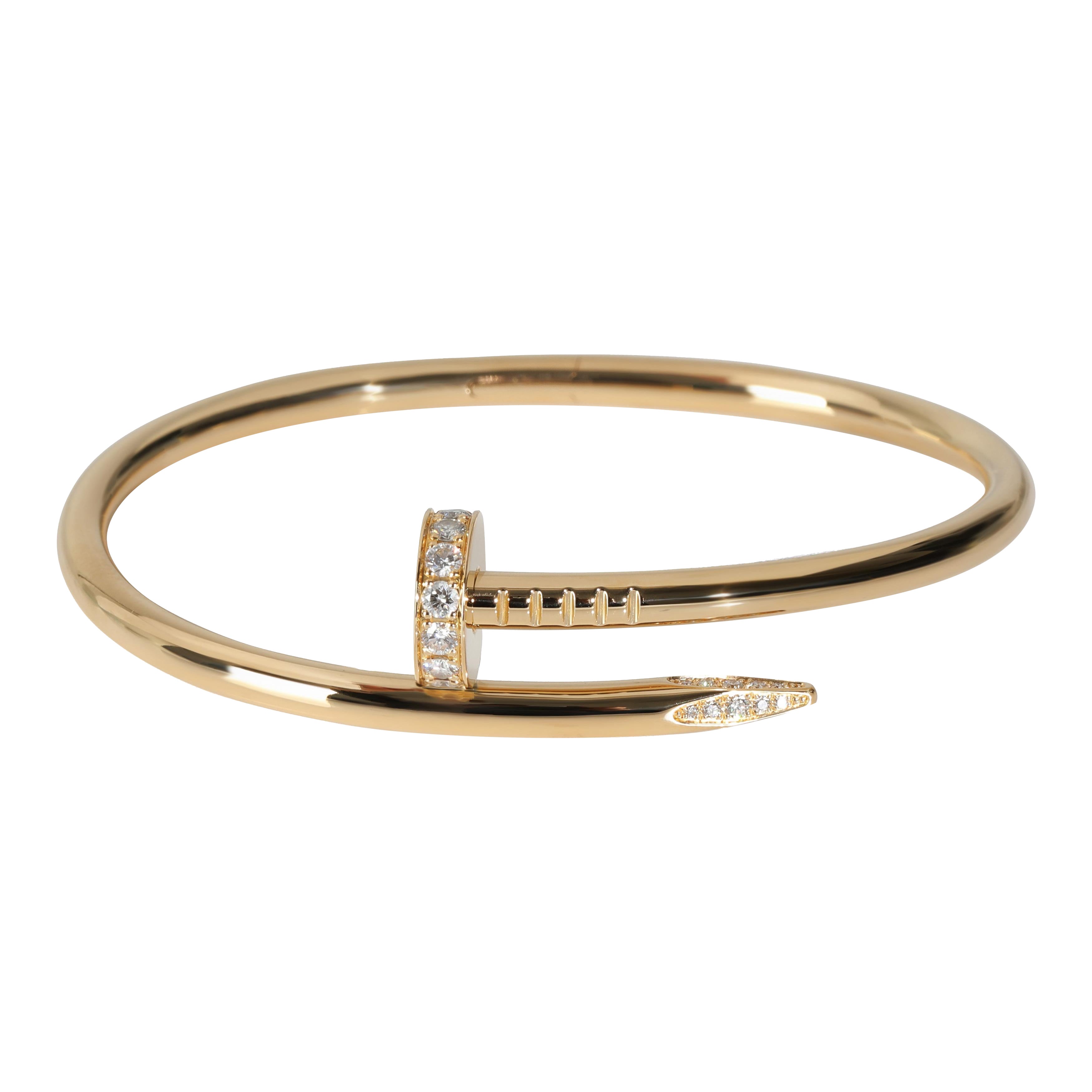 Bracelet Juste Un Clou de Cartier, diamants (or jaune)