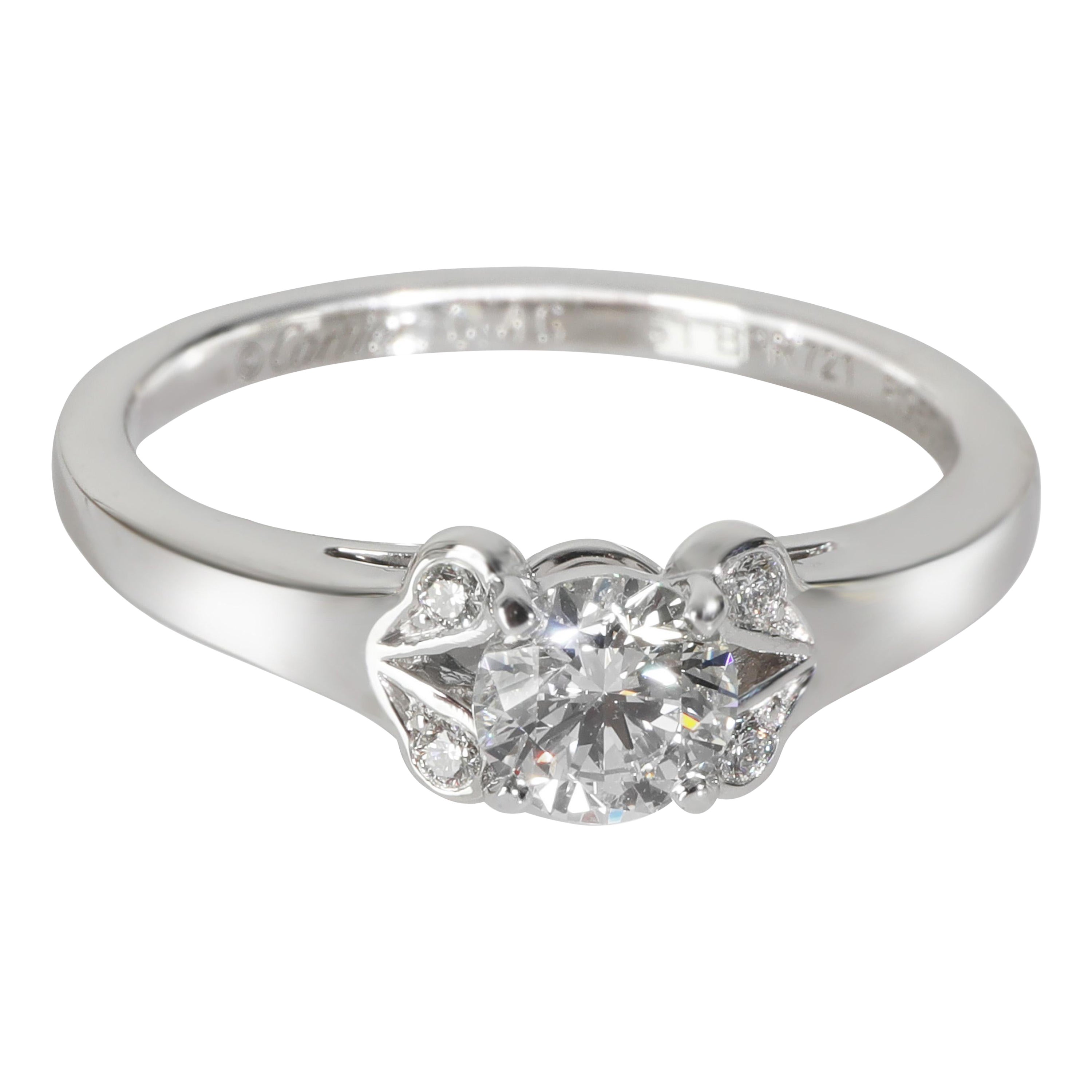 Anillo de compromiso Cartier Ballerine, 0,46 ct. H VS1 en venta