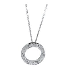 Cartier Love Necklace, Diamonds (White Gold)