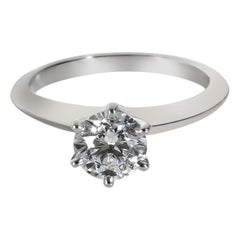 Anello di fidanzamento con diamante da 0,81 carati di Tiffany & Co.