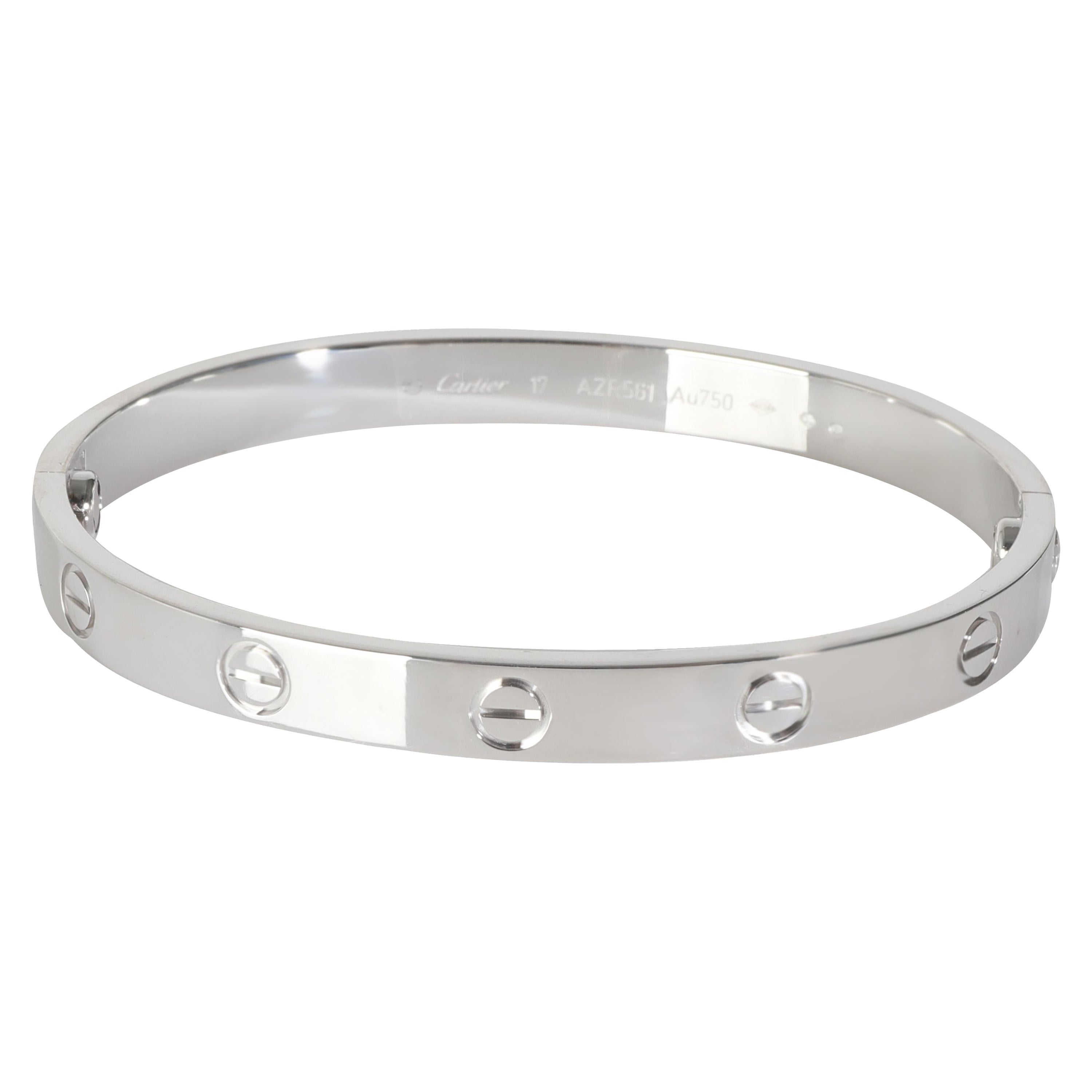 Bracciale Cartier Love (oro bianco)