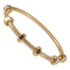 Or jaune de Cartier  Bracelet Ecrou