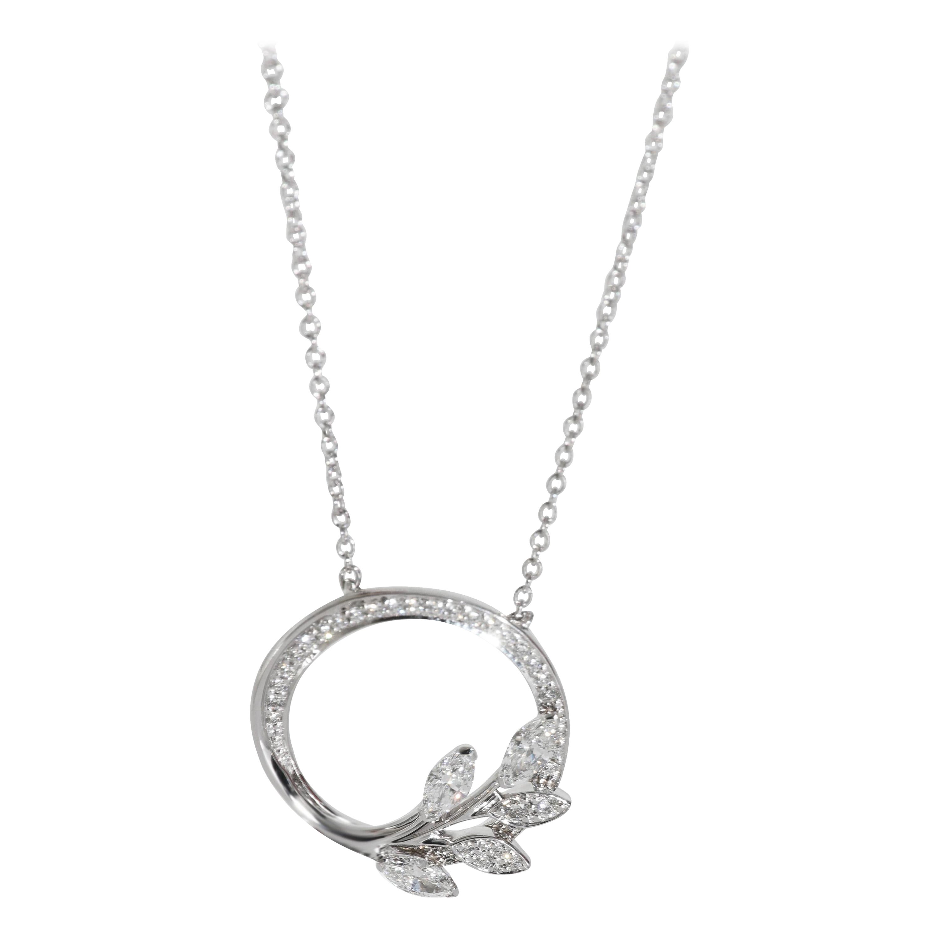 Tiffany & Co. Ciondolo Victoria con diamante in platino 0,39 CTW