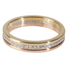 Cartier 3-Tone Gold Diamond Vendome Louis Cartier Band