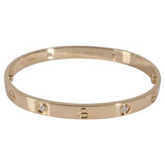 Bracelet Love en or jaune et diamants de Cartier