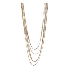 Gold Multi-Strand Necklaces