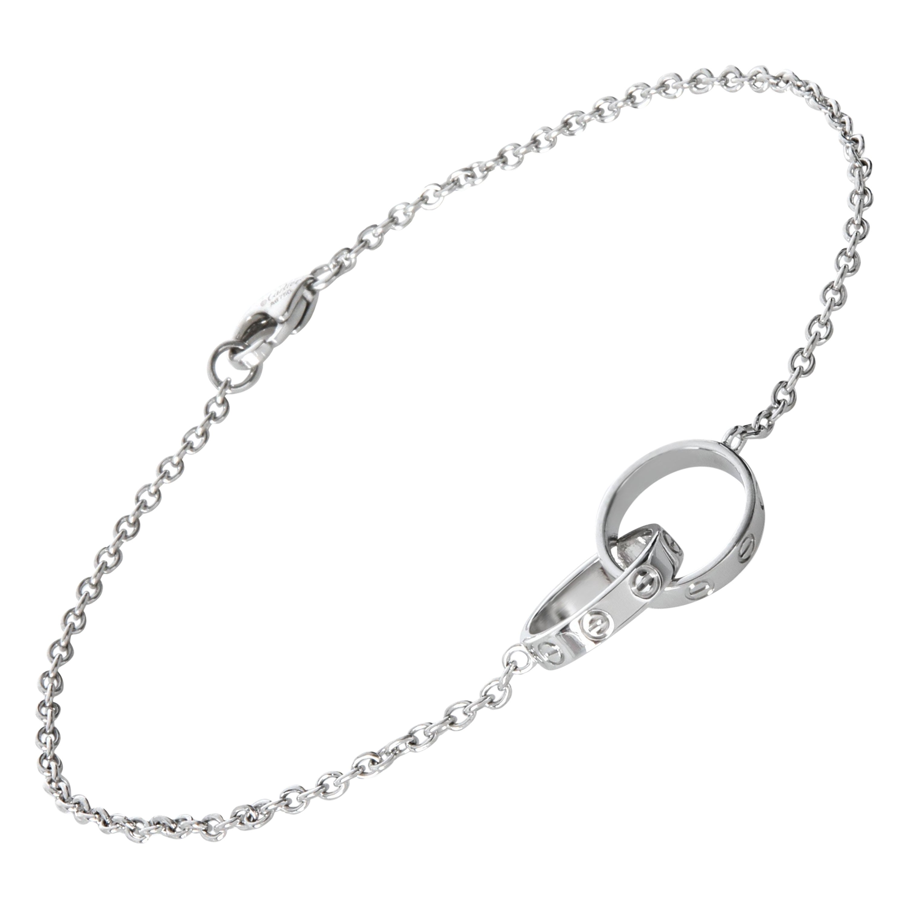 Cartier White Gold  Love Bracelet
