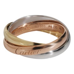 Cartier 3-Tone Gold  Trinity Ring