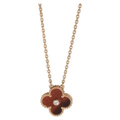 Van Cleef & Arpels Bullseye 2017 Limited Edition Vintage Alhambra Pendant