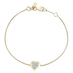 Series Love Diamond Heart Bracelet