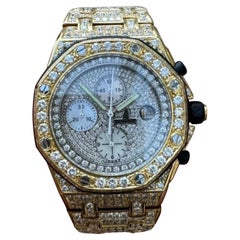 AUDEMARS PIGUET OFFSHORE 42MM BRICK VS CUSTOM DIAMOND WATCH amazing piece