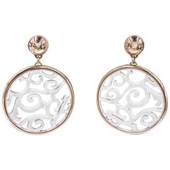 Mattioli Rose Gold Galatite Siriana Earrings