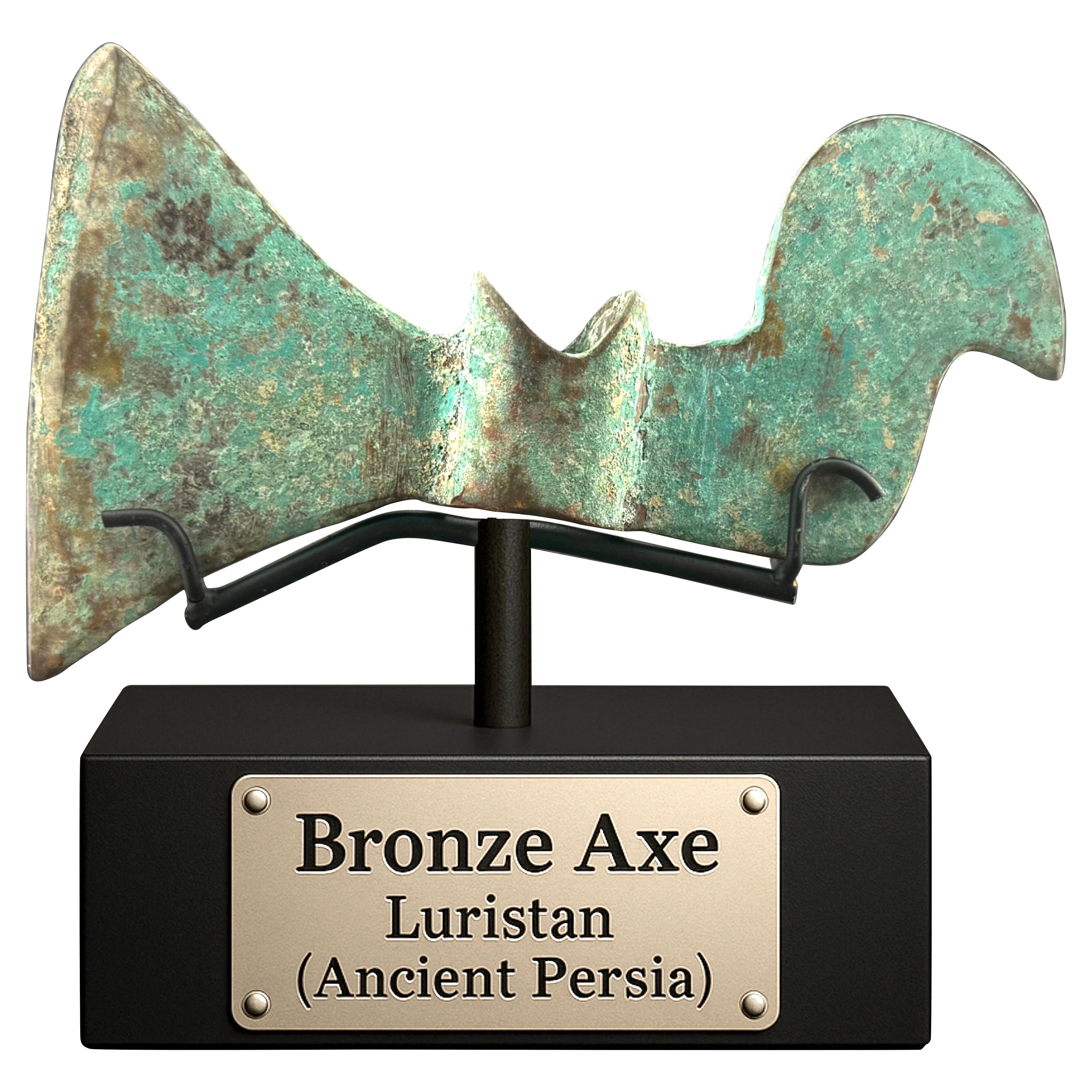 Luristan Bronze Axe For Sale