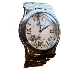 Chopard Happy Sport ref 8559, 7 Dancing Diamonds (0.35ct) 36mm Ladies' Watch