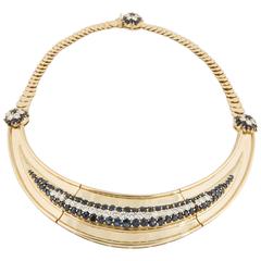 18 Karat Sapphire and Diamond Necklace 5