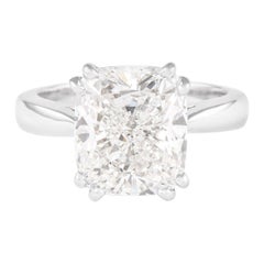 Alexander Beverly Hills GIA H VS1 5.01ct Elongated Cushion Diamond Ring 18k