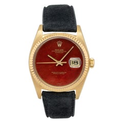 1976 Rolex Datejust 18K Red Jasper Ref. 1601