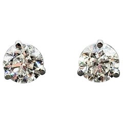 Boucles d'oreilles en diamant de 1.56 ct