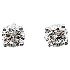 1.45 ct Diamond Stud Earrings