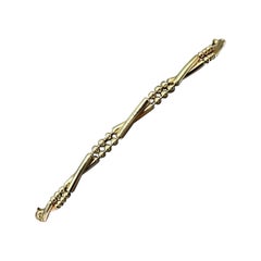 Bracelets perles d'or