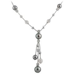 Bulgari Lucea - Collier de diamants et de perles