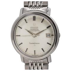 Omega Stainless Steel Constellation Wristwatch Model 168.004, circa 1963 6