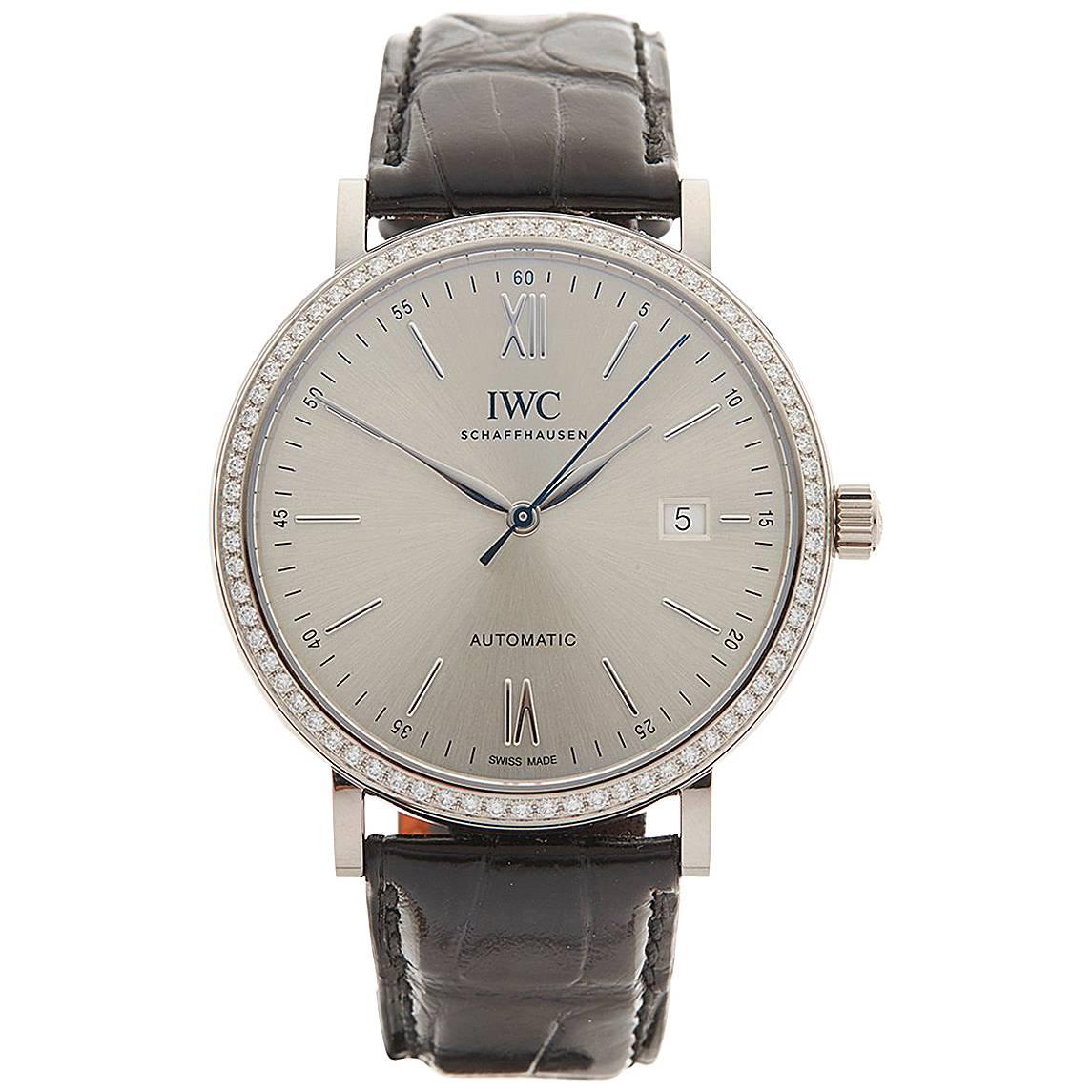 IWC Portofino Original Diamond Bezel Unisex IW356514 Watch