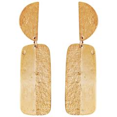 Allison Bryan Gold Articulated Earrings