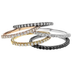 Stackable Diamond Ring Set