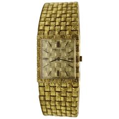 Antique Vacheron & Constantin Dial Basketweave Wristwatch