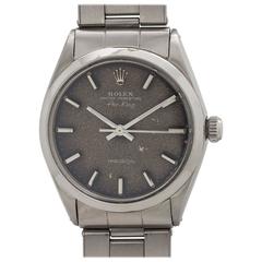 Rolex stainless steel Oyster Perpetual Airking Tropical Dial Wristwatch, c1968 3