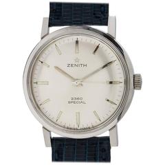 Zenith stainless steel 2360 Special manual wind Wristwatch, circa 1960s