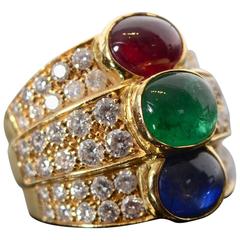 Multigem Cocktail Ring