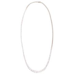 Bespoke White Gold Diamond Collar Necklace